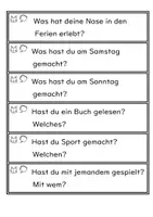 Vorschau - Arbeitsblätter - Erzählkarten für den Erzählkreis. Wochenende Ferien. Erzählmarktplatz - Seite 3