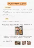 Vista previa - Tarjetas / Manipulativos - Descomposición números (1-100) otoño - página 1