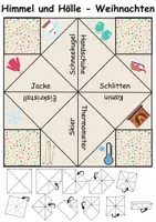 Vorschau - Spiele - Himmel und Hölle Weihnachten - DaZ/DaF, Deutsch (falten/basteln) - Seite 3
