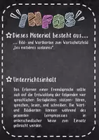 Vorschau - Präsentationen/Tafelbilder - Les matières scolaires - Wortschatzkarten - Seite 1