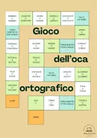 anteprima - Giochi - Gioco dell’oca ortografico - Pagina 1