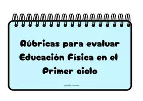 Vista previa - Para docentes: organización, planificación y formación - Rúbricas para evaluar Educación Física en el Primer ciclo - página 3