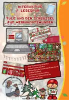 Vorschau - Spiele - Yule und der Schlüssel zum Weihnachtswunder, interaktive Lesespur, Lesespurgeschichte, 3. Klasse, 4. Klasse, 5. Klasse, Lesen, Weihnachten, Weihnachtsgeschichte, Leseverständnis - Deckblatt