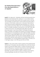 Vorschau - Mal- und Bastelvorlagen - Wichtel Adventsgeschichte 24. Kapitel Lesen und Malen - Seite 1