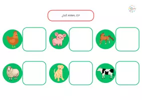 Vista previa - Unidades / Secuencias / Situaciones de Aprendizaje - MATERIAL TEACCH:LOS ANIMALES LA GRANJA - página 2
