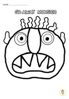 anteprima - Esercizi - go away monster - Pagina 1