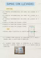 Vista previa - Refuerzo / NEE / Materiales de apoyo - Tarjetas autocorrectivas de sumas Montessori con llevadas - página 1