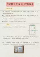 Vista previa - Tarjetas / Manipulativos - Tarjetas autocorrectivas de sumas Montessori sin llevadas - página 1