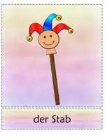 Vorschau - Bildkarten - Tafelmaterial BiKa WoKa Thema Fasching - Seite 3