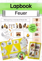 Vorschau - Poster - Lapbook Feuer Sachunterricht Klasse 4 - Deckblatt