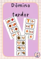 anteprima - Flashcard - Domino autunnale, momenti di gioco - Pagina di copertina