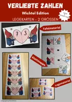 Vorschau - Arbeitsblätter - Materialpaket Wichtel- Mathematik, verliebte Zahlen, Zahlvorstellung - Seite 1