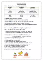 Vorschau - Arbeitsblätter - Steigerung von Adjektiven (Englisch) - Seite 2