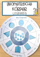 Vorschau - Aufgabenkarten - Geometrische Körper Materialpaket - Seite 1