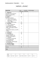 Vorschau - Anderer Materialtyp - Lapbook Leittext Thema Europa - Seite 1