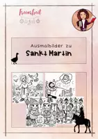 Vorschau - Stundenentwürfe - Materialpaket zum Thema Sankt Martin - Seite 1