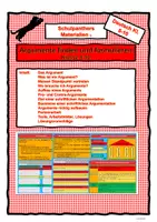 Vorschau - Arbeitsblätter - Argumente (Aufbau und Formulierung) - Neuauflage - Deckblatt