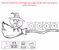 anteprima - Esercizi - LA STREGA ROSSELLA - Pagina di copertina