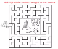 anteprima - Esercizi - LA STREGA ROSSELLA - Pagina 1
