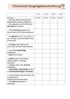 Vorschau - Arbeitsblätter - Vorgangsbeschreibung - Seite 1