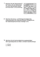 Vorschau - Arbeitsblätter - Volumenstrom, Kolbengeschwindigkeit und Hebel - Berechnungen am technischen System - Seite 3