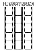 Vorschau - Arbeitsblätter - Herbstferien Filmstreifen Herbst Ferien Film Rückblick Ferienrückblick - Seite 2