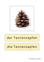 Vorschau - Spiele - Herbst: Bild- und Wortkarten DaF/DaZ - Seite 3