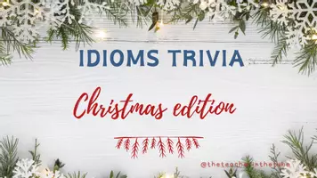 Vista previa - Juegos / Gamificación - Idioms trivia Christmas Edition - Portada