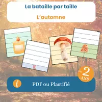 Aperçu - Apprentissages en autonomie - La bataille par taille de l'automne - Page de couverture