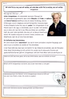 Vorschau - Arbeitsblätter - ETHIK: Der freie Wille nach Schopenhauer und Sartre - Sekundarstufe 1+2 - Seite 2