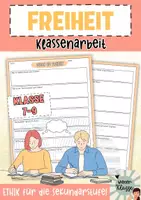 Vorschau - Arbeitsblätter - MEGA Materialpaket für ETHIK: FREIHEIT (Klasse 7, 8, 9) - Seite 1