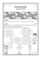 Vorschau - Arbeitsblätter - Klassenarbeit Unfallbericht inkl. Lösung & Bewertungsbogen - Seite 2
