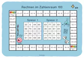 Vorschau - Spiele - Bingo / Zahlenraum 100 - Deckblatt