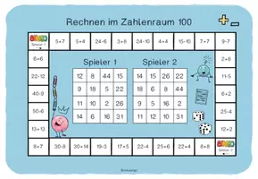 Vorschau - Spiele - Bingo / Zahlenraum 100 - Seite 1
