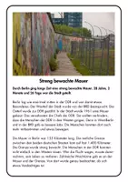 Vorschau - Arbeitsblätter - Unterrichtspaket Berliner Mauer - mit Audio (ab Klasse 3/4) - Seite 1