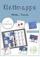 Vorschau - Spiele - Klettmappe Mathe Puzzle mit Wintermotiv - ZR10/ ZR20 - Deckblatt