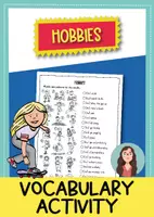 anteprima - Esercizi - Hobbies vocabulary activity (inglese) - Pagina di copertina