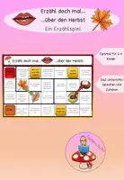 Vorschau - Spiele - Erzähl doch mal...über den Herbst Erzählspiel Brettspiel - Deckblatt