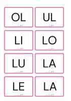 anteprima - Flashcard - L sillabe carte per la lettura - Pagina 2