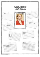 Vorschau - Arbeitsblätter - Bundesregierung - Steckbrief Lisa Paus - Deckblatt
