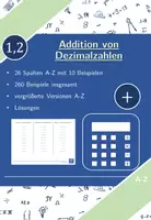 Vorschau - Arbeitsblätter - Addition von Dezimalzahlen | Mathematik | 26 Spalten - Deckblatt