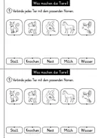 Vorschau - Arbeitsblätter - Miniheft Nomen | Wortarten | Deutsch 2. Klasse - Seite 3