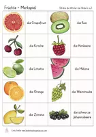 Aperçu - Jeux - Früchte Obst Spiel Deutsch jeu allemand - Page 3