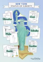 Vorschau - Stundenentwürfe - New York: Statue of Liberty - Deckblatt