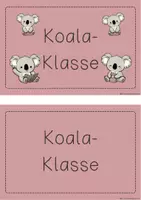 Vorschau - Poster - Klassenschild für deine Koala-Klasse - Seite 3