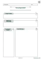 Vorschau - Experimente - Muster_Versuchsprotokoll - Deckblatt