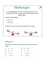 Vorschau - Unterrichtsreihen - Gleichungen: Material für Förderschüler - Seite 2