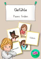 Vorschau - Spiele - Gefühle/Emotionen - Paare finden - Deckblatt