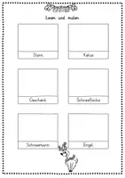 Vorschau - Arbeitsblätter - Weihnachtswerkstatt Klasse 1 – Fächerübergreifendes Stationslernen (Deutsch, Mathe, Wahrnehmung) zur Adventszeit - Seite 2