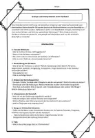 Vorschau - Arbeitsblätter - Geschichte Bundle: Leitfäden und Merkblätter zu Quelleninterpretation, Quellenanalyse, Erörterung, Karikatur und historischer Argumentation - Seite 1